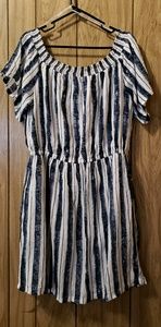 New York and Co Off the Shoulder Summer Dress